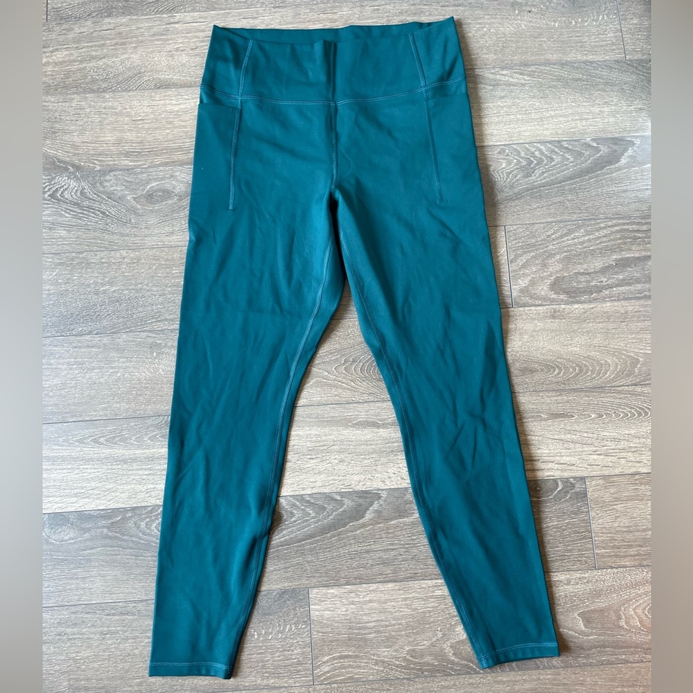 GAP FIT - athletic active wear leggings with side pockets - L